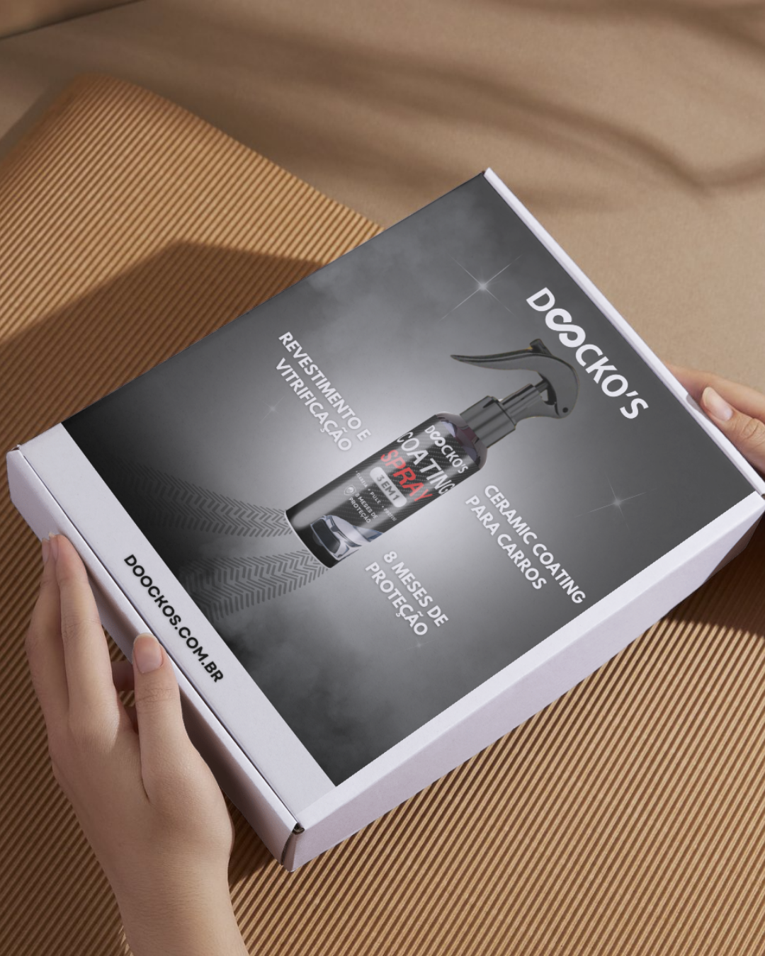 Spray de Renovação Cerâmica e Impermeabilizante 3 em 1