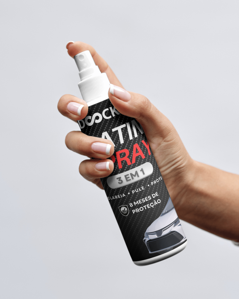 Spray de Renovação Cerâmica e Impermeabilizante 3 em 1