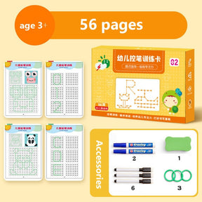 Caderno de Atividade Montessoriana Educacional Colorido