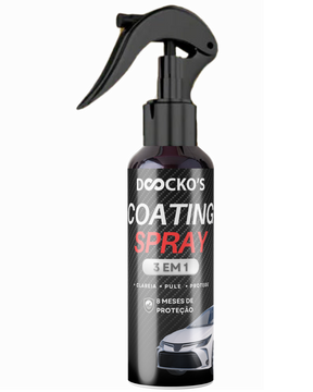 Spray de Renovação Cerâmica e Impermeabilizante 3 em 1