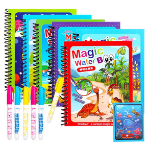 Livro Mágico Infantil Para Colorir - Caneta a Base de Água
